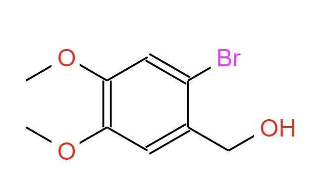 2-溴-4，5-二甲氧基苄醇